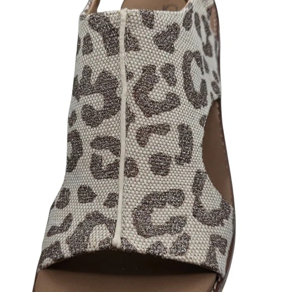 Corkys Carly Leopard Platform Wedge Sandals Sz 10 Boho Luxe - Picture 5 of 7